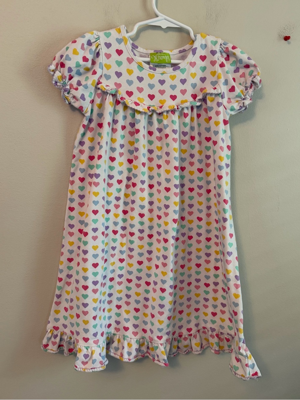 Classic Whimsy Colorful Heart Dress
